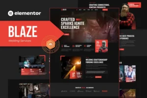 Mua Blaze - Welding Services Elementor Template Kit giá rẻ