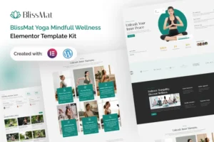 Mua BlissMat - Yoga & Wellness Elementor Template Kit giá rẻ