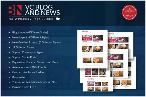Mua Blog and News Addons for WPBakery Page Builder WP giá rẻ