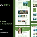 Blog Hive – Personal Blog Elementor Template Kit