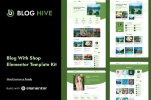 Mua Blog Hive - Personal Blog Elementor Template Kit giá rẻ