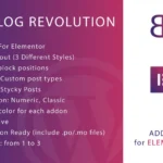 Blog Revolution for Elementor WordPress Plugin