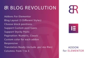 Mua Blog Revolution for Elementor WordPress Plugin giá rẻ