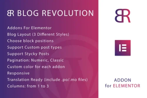Mua Blog Revolution for Elementor WordPress Plugin giá rẻ