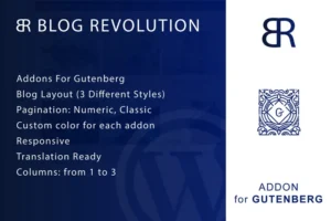 Mua Blog Revolution for Gutenberg WordPress Plugin giá rẻ