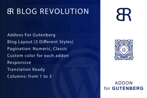 Mua Blog Revolution for Gutenberg WordPress Plugin giá rẻ