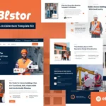 Blstor – Construction & Architecture Elementor Template Kit