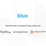 Blue – Notification Email Templates