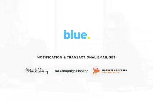 Mua Blue - Notification Email Templates giá rẻ