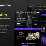 Boldify – Digital Agency Elementor Template Kit