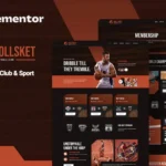 Bollsket – Basketball Club & Sport Elementor Template Kit