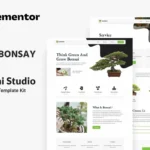 Bonsay – Bonsai Studio Elementor Template Kit