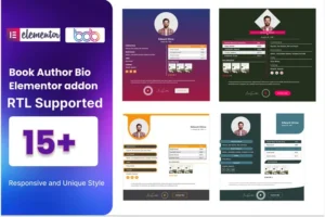 Mua Book Author Bio addon for elementor giá rẻ