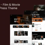Booking Movie Film Tickets WordPress Theme – Aovis