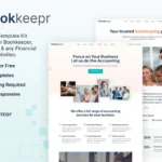 BookKeepr – Bookkeeping & Accounting Service Elementor Template Kit