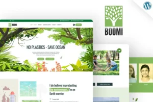 Mua Boomi - Environment & Ecology WordPress Theme giá rẻ