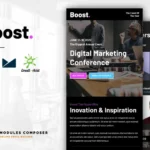 Boost – Event / Conference Responsive Email