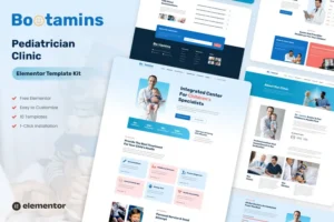 Mua Bootamins - Pediatrician Clinic Template Kits giá rẻ