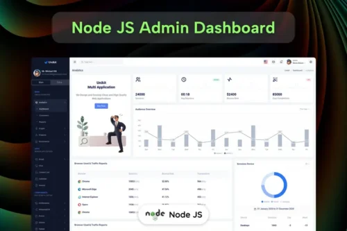 Mua Bootstrap & Node Admin Dashboard Template giá rẻ