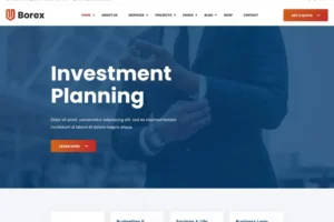 Mua Borex - Business And Finance WordPress Theme giá rẻ