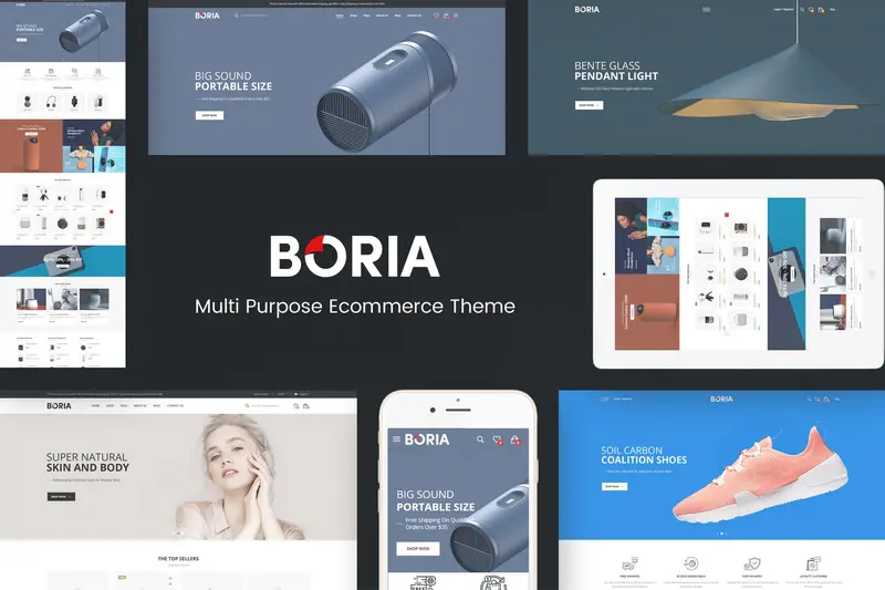Mua Boria - Multipurpose WooCommerce WordPress Theme giá rẻ
