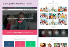 Mua Bornomala - Kindergarten & School WordPress Theme giá rẻ