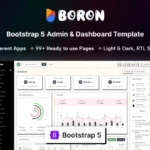 Boron – Admin & Dashboard Template