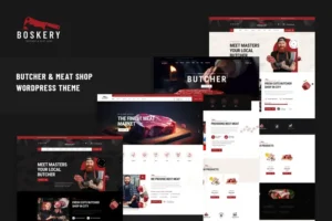 Mua Boskery - Butcher & Meat Shop WordPress Theme giá rẻ