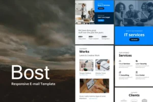 Mua Bost Mail - Responsive E-mail Template giá rẻ
