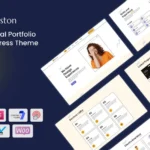 Boston – Personal Portfolio WordPress Theme