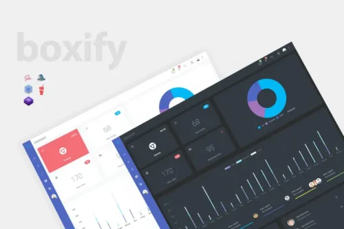 Mua Boxify - Bootstrap 4 Admin Dashboard giá rẻ