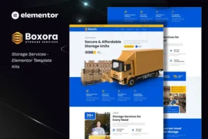 Mua Boxora - Storage Service Elementor Template Kit giá rẻ