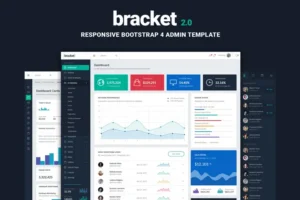 Mua Bracket Responsive Bootstrap Admin Template giá rẻ