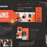 Brains – Creative Branding Agency Elementor Template Kit
