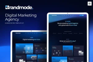 Mua Brandmode - Digital Marketing Agency Elementor Pro Template Kit giá rẻ