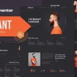 Brant – Creative Portfolio & Agency Elementor Template Kit