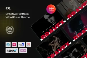 Mua Bravex - Creative Portfolio WordPress Theme giá rẻ