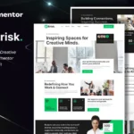 Brisk – Coworking Creative Space Elementor Template Kit