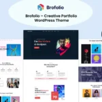 Brofolio – Creative Portfolio WordPress Theme
