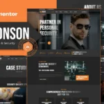 Bronson – Bodyguards & Security Agency Elementor Template Kit
