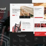 Broof – Roofing Services Elementor Template Kit