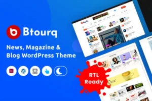 Mua Btourq - WordPress News Magazine Theme giá rẻ