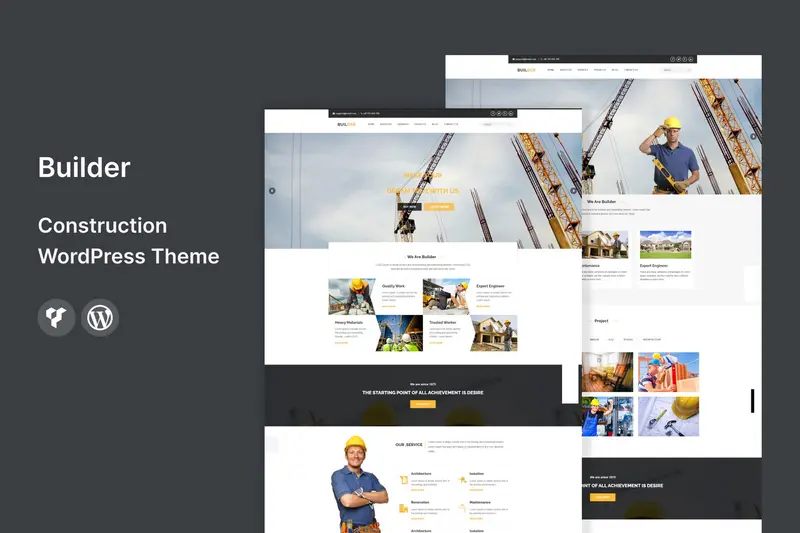 Mua BUILDER is a business WordPress theme designed spe giá rẻ