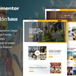 BuilderHaus – Construction Company Elementor Pro Template Kit
