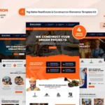Builderon – Construction And Industry Elementor Template Kit