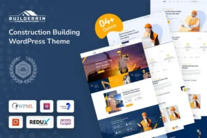 Mua Builderrin - Construction Building WordPress Theme giá rẻ
