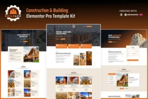 Mua Buildlux - Construction Elementor Pro Template Kit giá rẻ