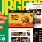 Burgerr – Fast Food Restaurant Template Kit