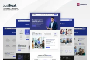 Mua Businext - Corporate Business Elementor Template Kit giá rẻ