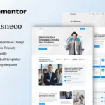 Busneco – Business Coach & Consulting Elementor Template Kit